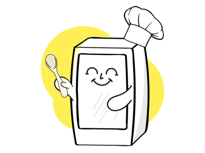 Snäx Kühlschrank Illustration